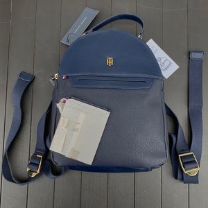 (SOLD) NWT Blue Tommy Hilfiger small backpack